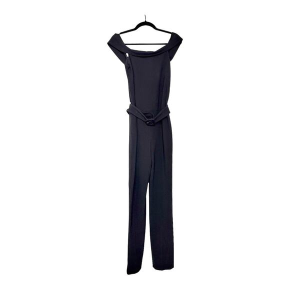 Theory Pants - NWT Theory Admiral Crepe Jumpsuit in Black Size 0